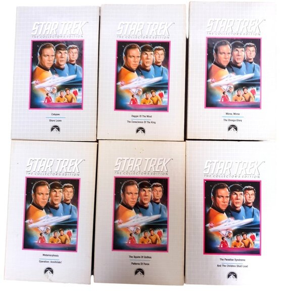 Star Trek VHS Collector's Edition Complete Set Of 39 Tapes - Picture 2 of 8